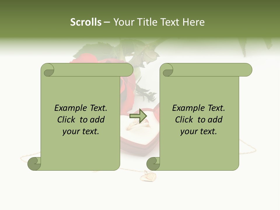 Box Symbol Jewellery PowerPoint Template
