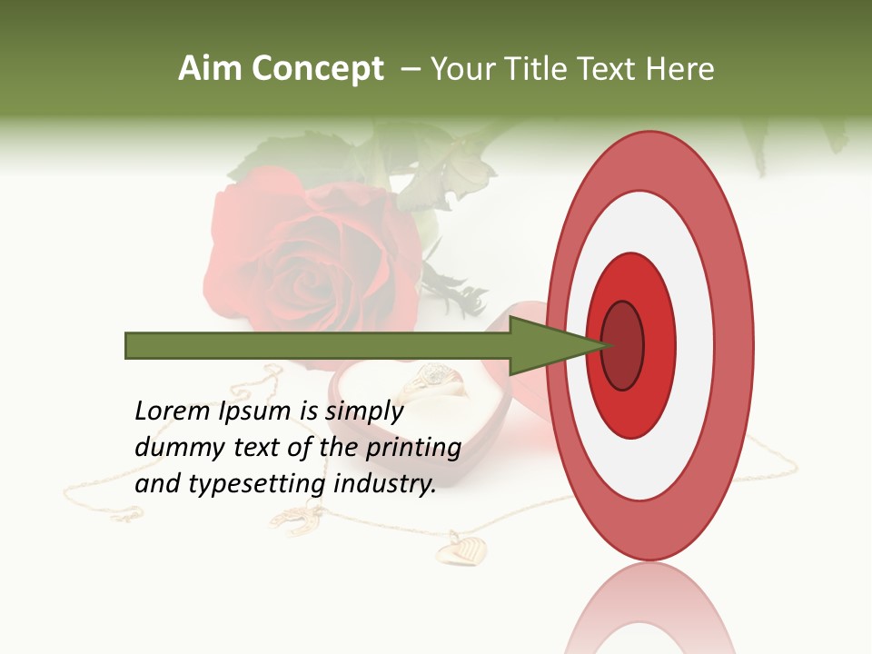 Box Symbol Jewellery PowerPoint Template