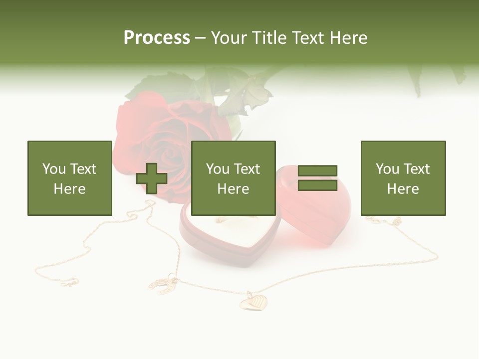 Box Symbol Jewellery PowerPoint Template