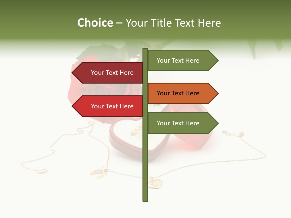Box Symbol Jewellery PowerPoint Template