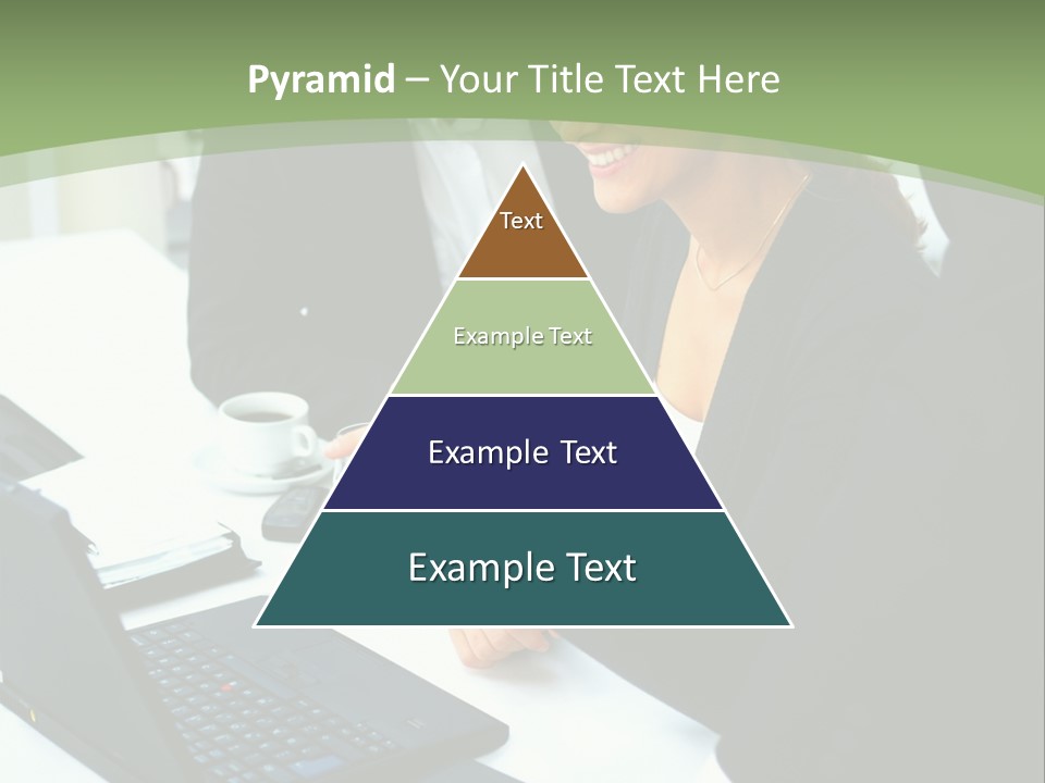 Laptop Contract Contemporary PowerPoint Template