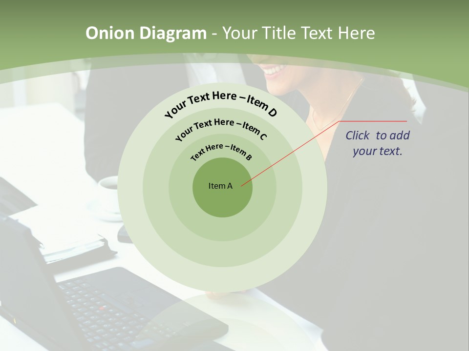 Laptop Contract Contemporary PowerPoint Template