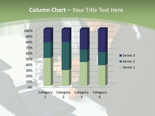 Laptop Contract Contemporary PowerPoint Template