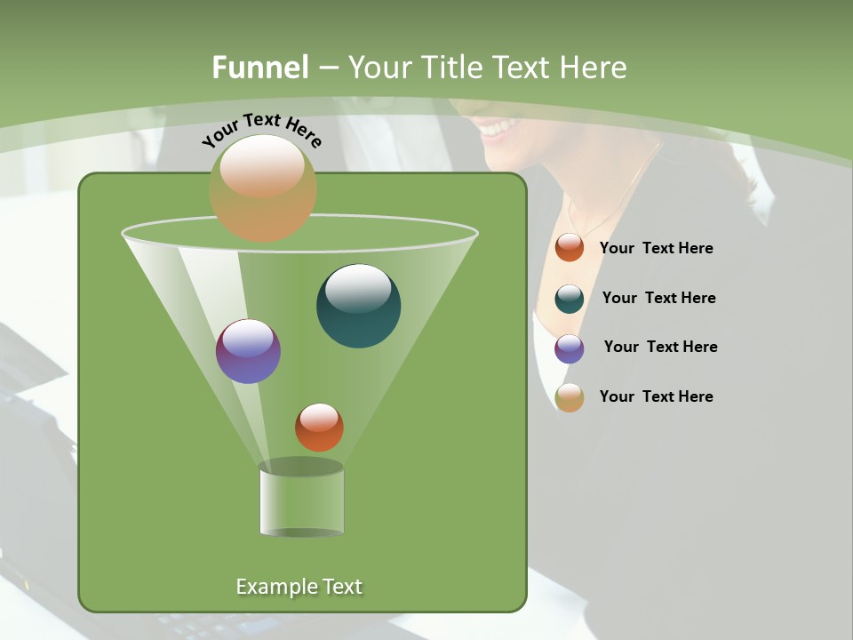Laptop Contract Contemporary PowerPoint Template