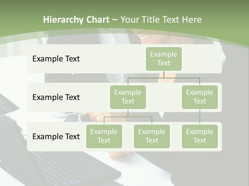 Laptop Contract Contemporary PowerPoint Template