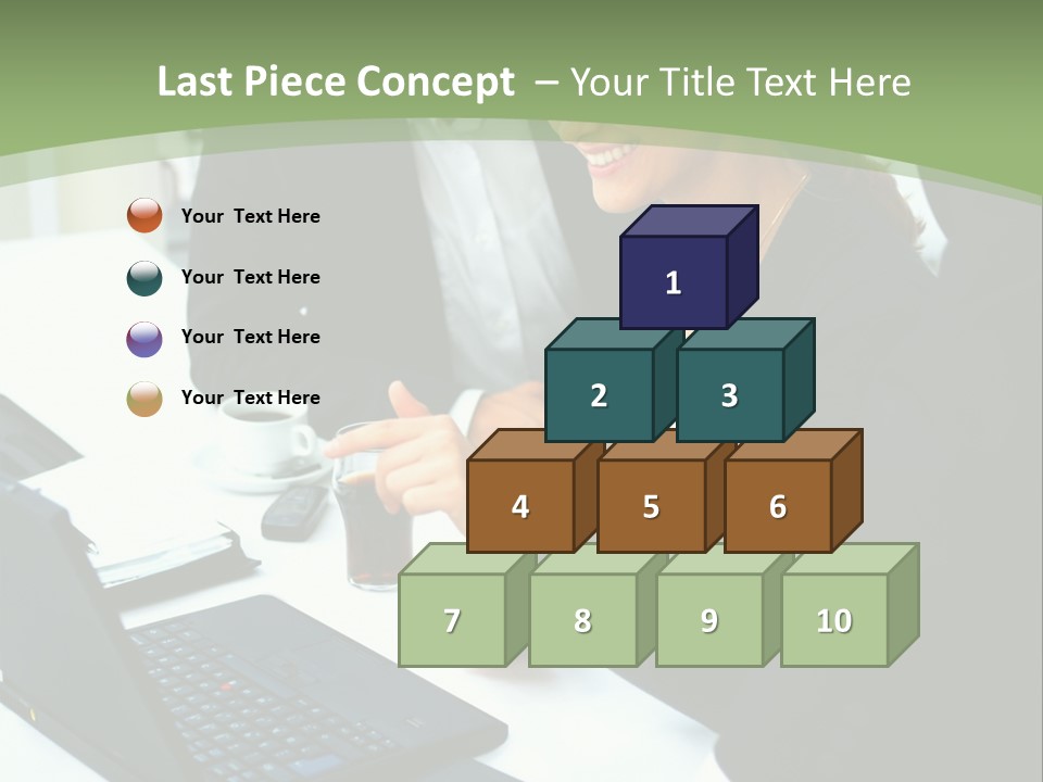 Laptop Contract Contemporary PowerPoint Template