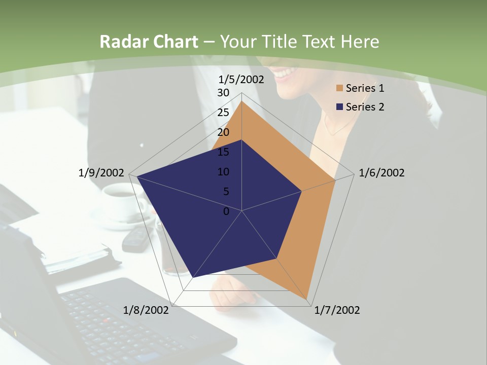 Laptop Contract Contemporary PowerPoint Template