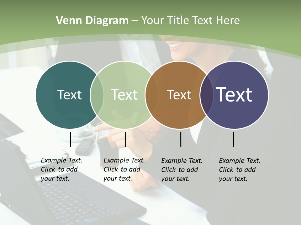 Laptop Contract Contemporary PowerPoint Template