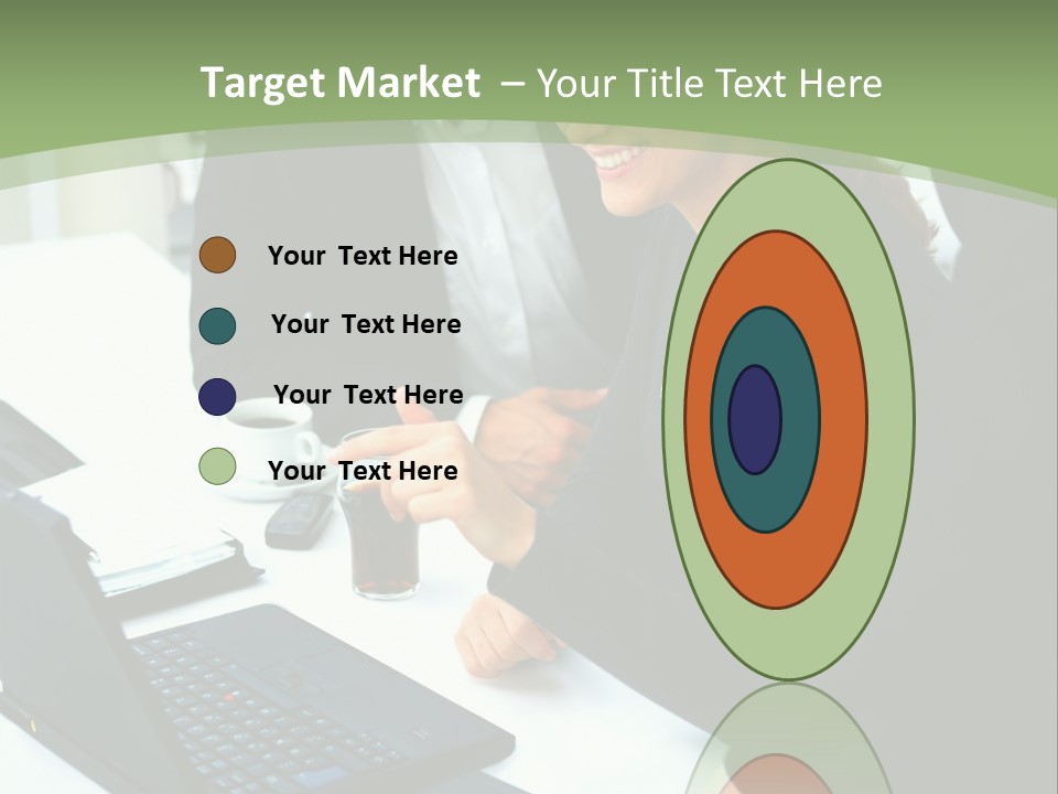 Laptop Contract Contemporary PowerPoint Template