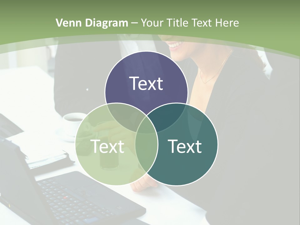 Laptop Contract Contemporary PowerPoint Template