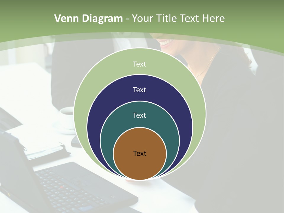 Laptop Contract Contemporary PowerPoint Template