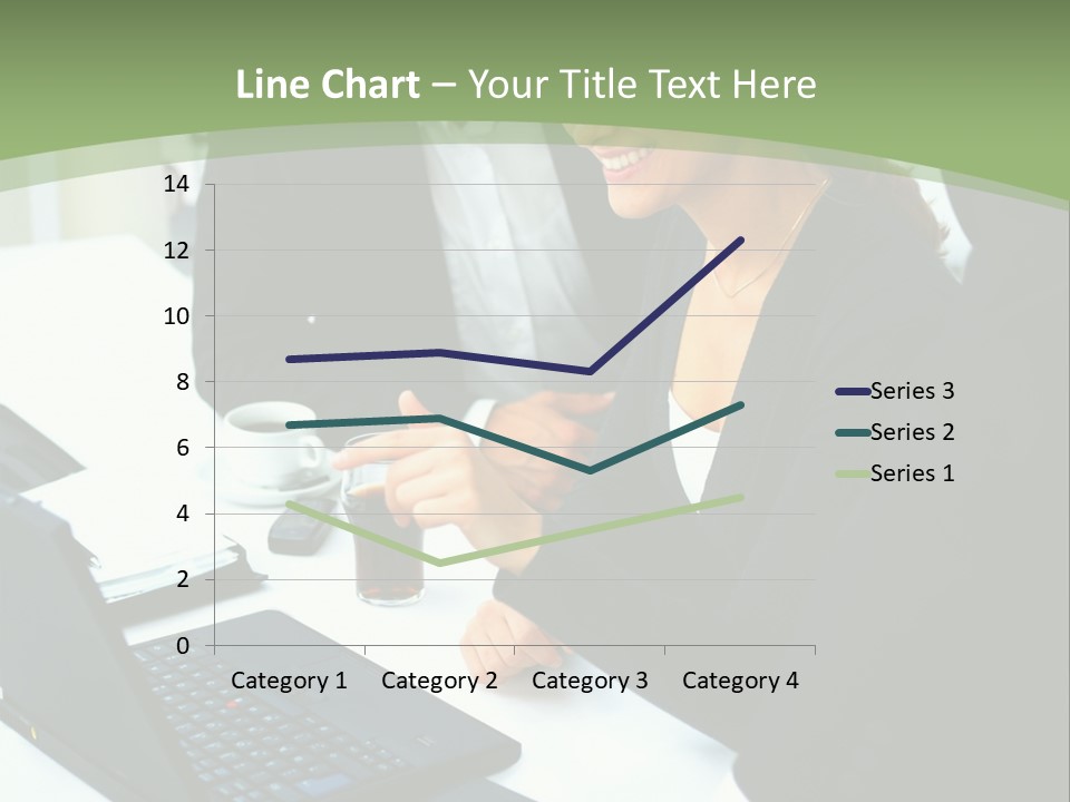 Laptop Contract Contemporary PowerPoint Template
