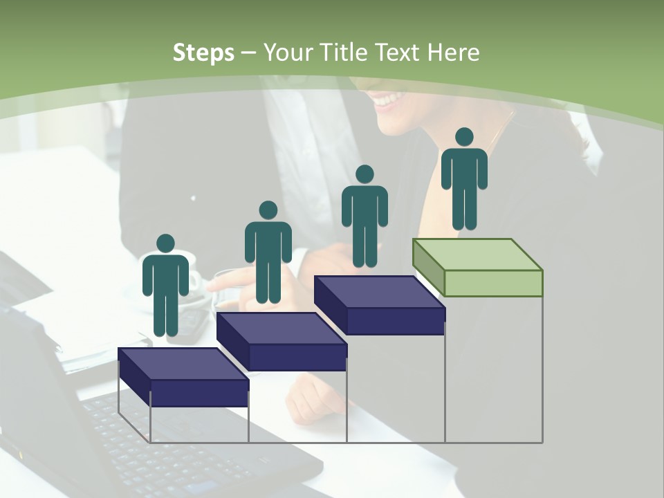 Laptop Contract Contemporary PowerPoint Template