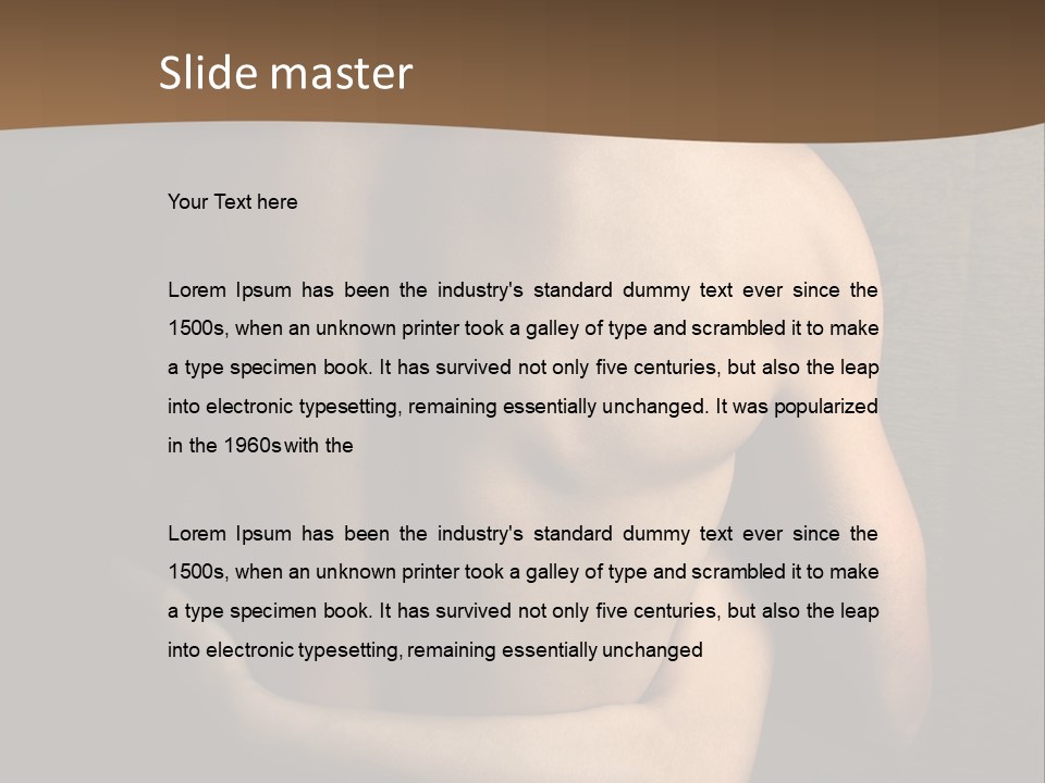 Boyfriend Female Love PowerPoint Template