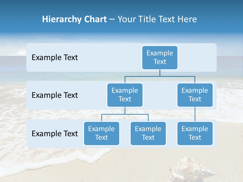Lagoon Air Beach PowerPoint Template