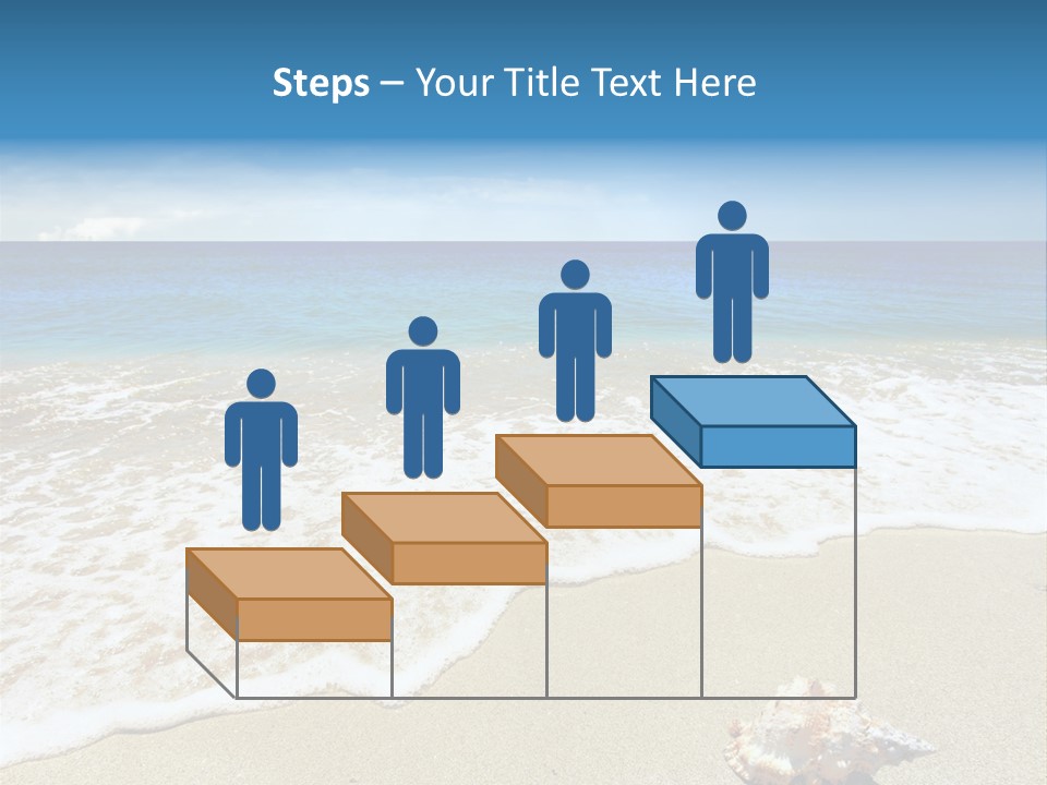 Lagoon Air Beach PowerPoint Template