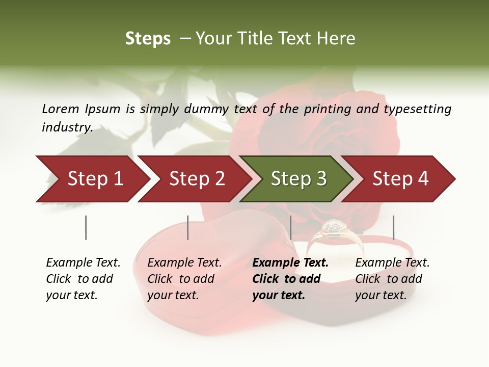 Valentine Celebration Single PowerPoint Template