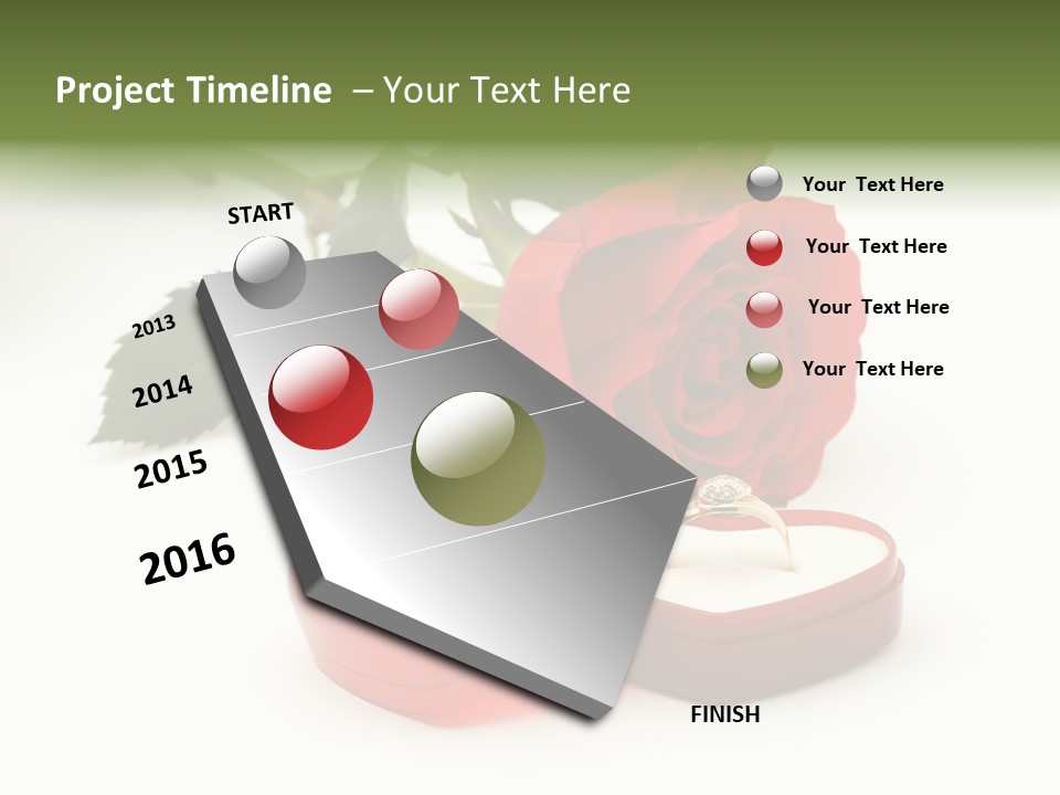 Valentine Celebration Single PowerPoint Template