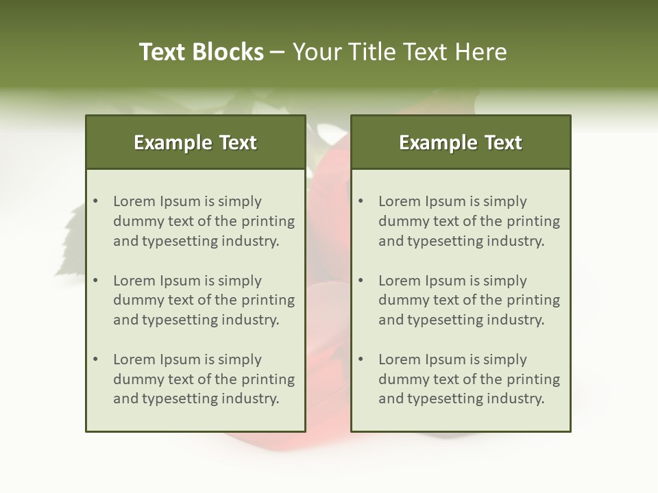 Valentine Celebration Single PowerPoint Template
