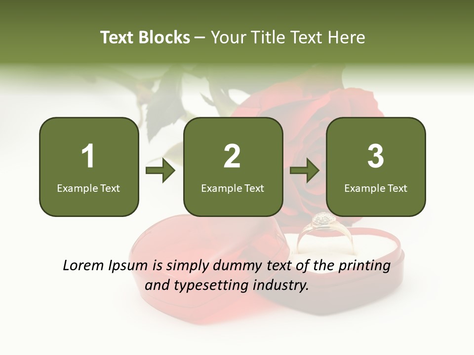 Valentine Celebration Single PowerPoint Template