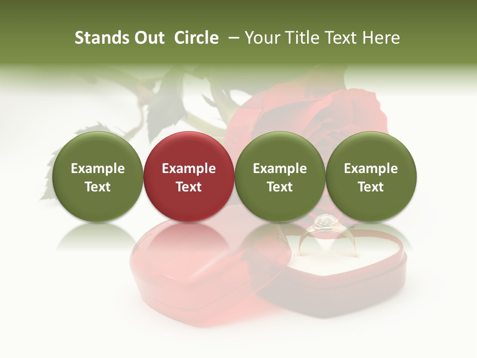 Valentine Celebration Single PowerPoint Template