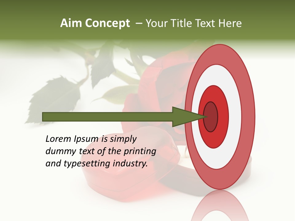 Valentine Celebration Single PowerPoint Template