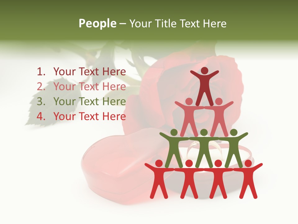 Valentine Celebration Single PowerPoint Template