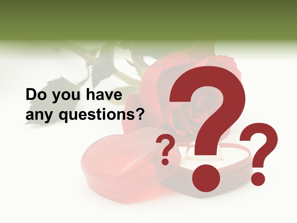 Valentine Celebration Single PowerPoint Template