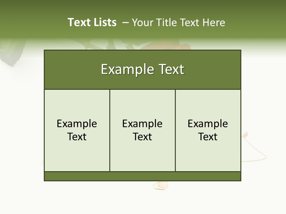 Love Red Isolated PowerPoint Template
