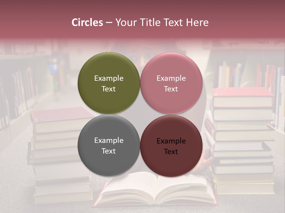 Collection University Stress PowerPoint Template