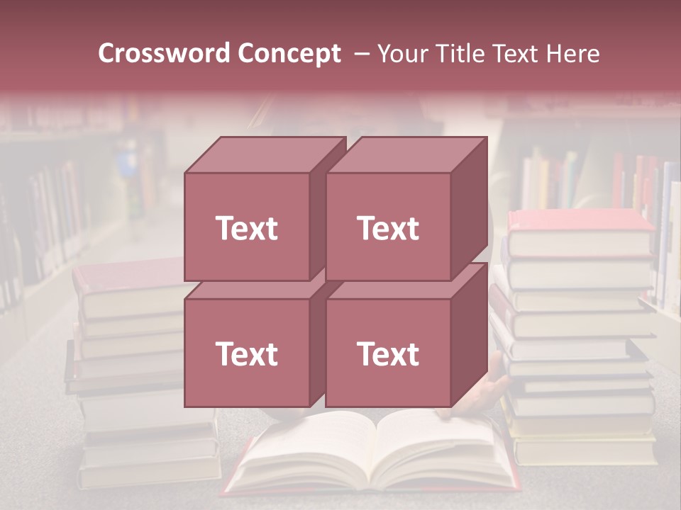 Collection University Stress PowerPoint Template