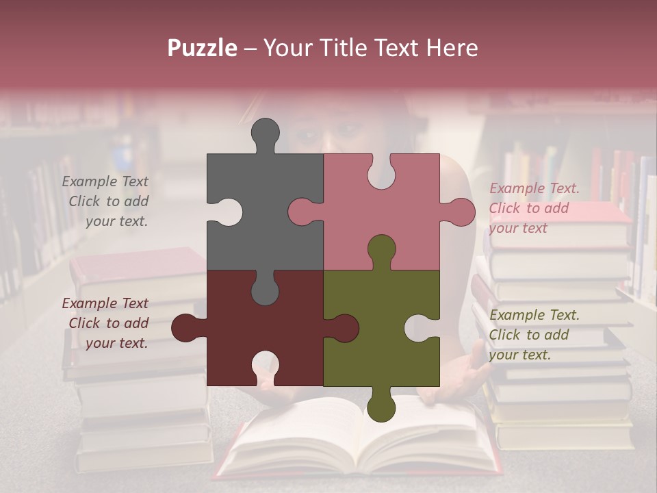 Collection University Stress PowerPoint Template