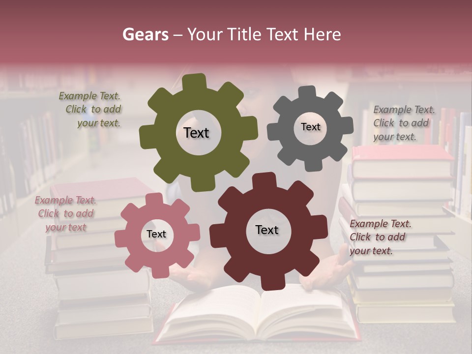 Collection University Stress PowerPoint Template