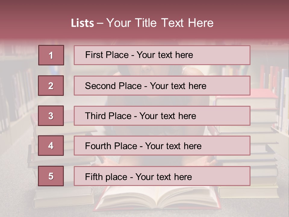Collection University Stress PowerPoint Template
