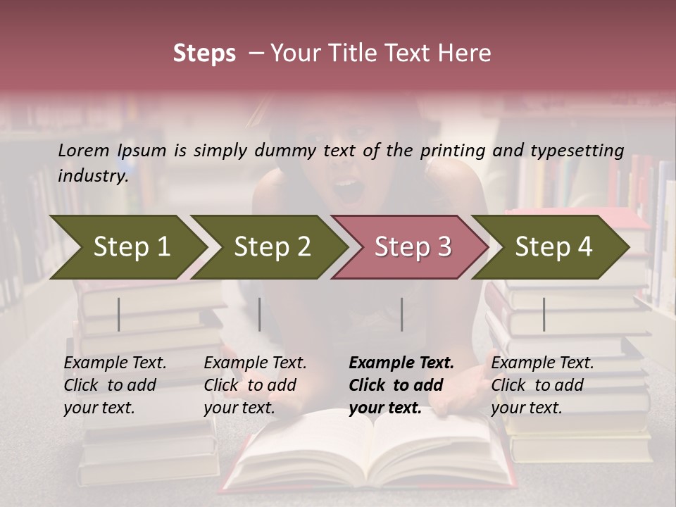 Collection University Stress PowerPoint Template