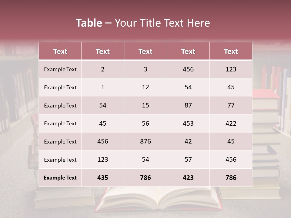 Collection University Stress PowerPoint Template
