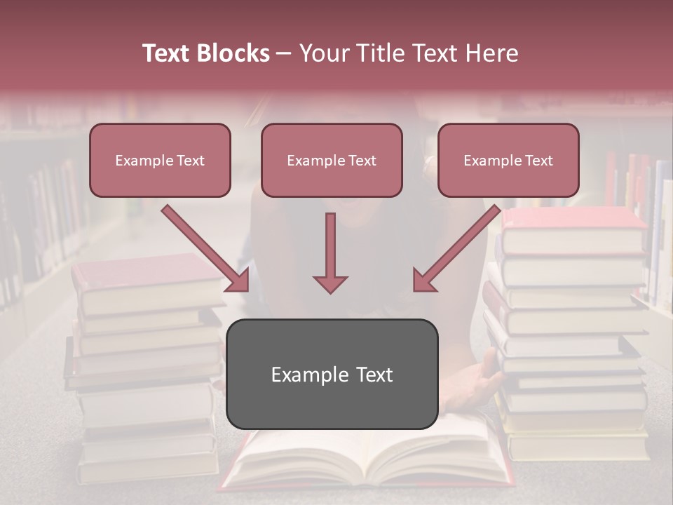 Collection University Stress PowerPoint Template