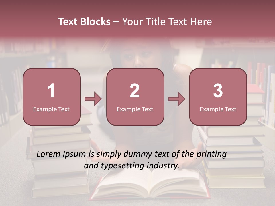 Collection University Stress PowerPoint Template
