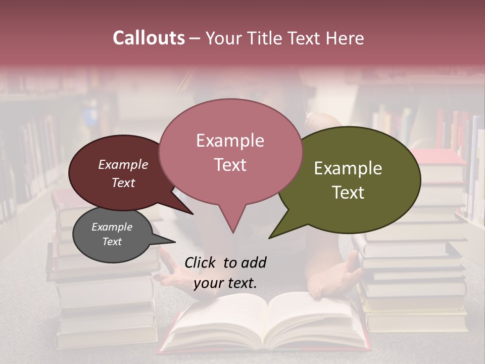 Collection University Stress PowerPoint Template