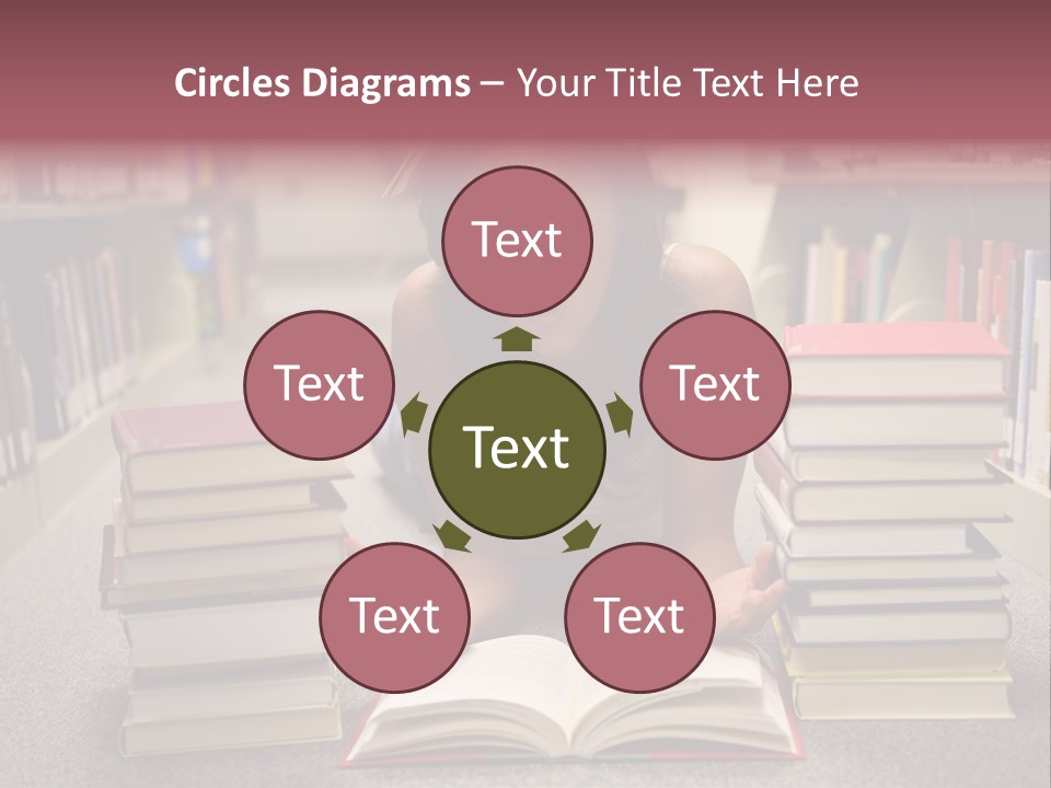 Collection University Stress PowerPoint Template