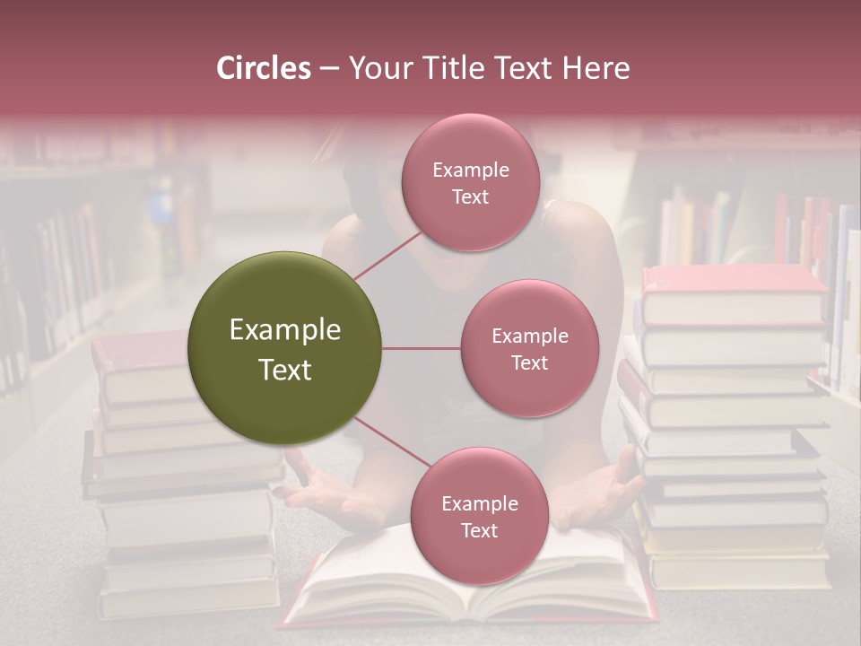 Collection University Stress PowerPoint Template