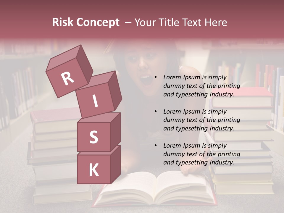 Collection University Stress PowerPoint Template