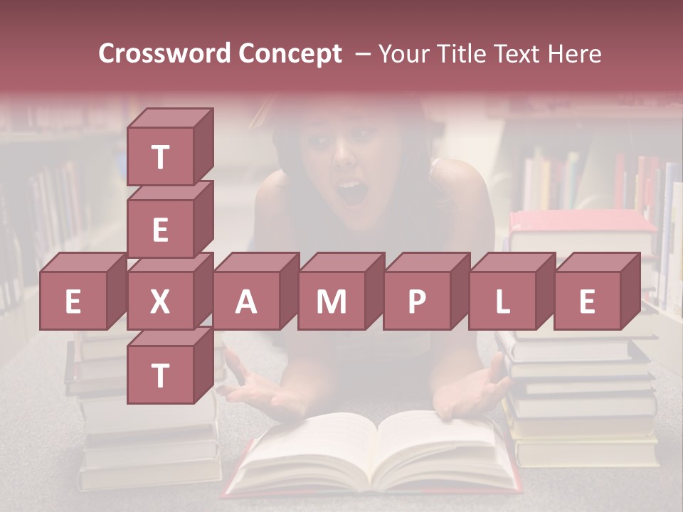 Collection University Stress PowerPoint Template