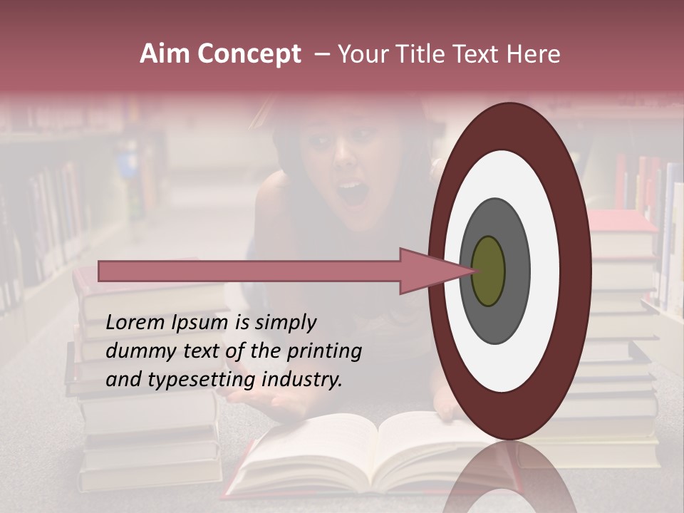 Collection University Stress PowerPoint Template