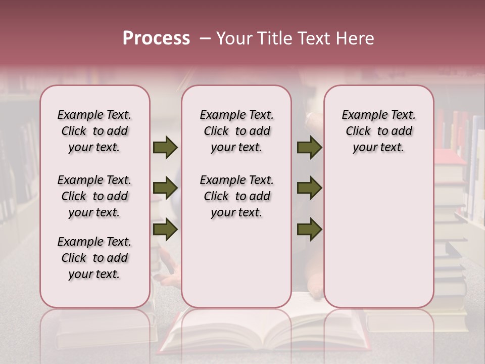Collection University Stress PowerPoint Template