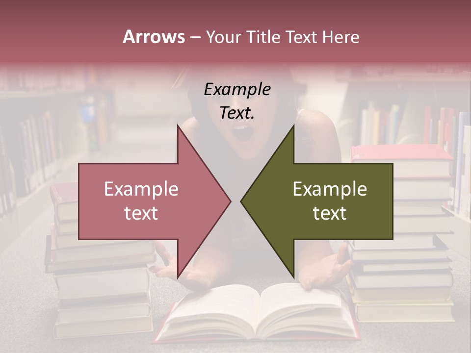 Collection University Stress PowerPoint Template