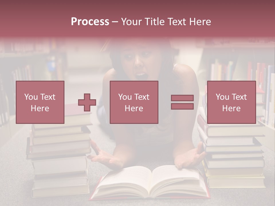 Collection University Stress PowerPoint Template