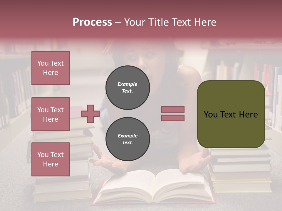 Collection University Stress PowerPoint Template