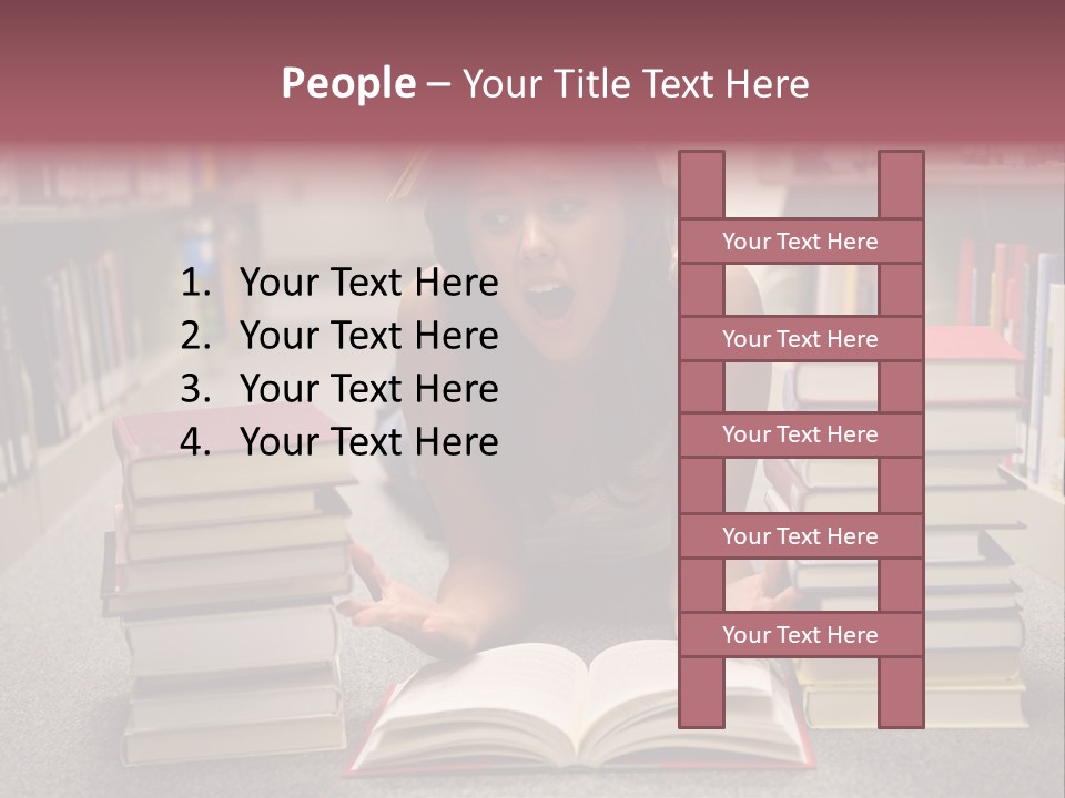 Collection University Stress PowerPoint Template