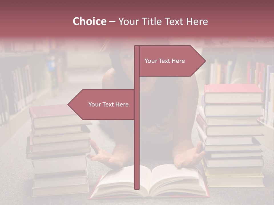 Collection University Stress PowerPoint Template